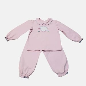 MULBERRY STREET TODDLER 2 PIECE CORDUROY LONG SLEEVE PANT SET SZ 4T